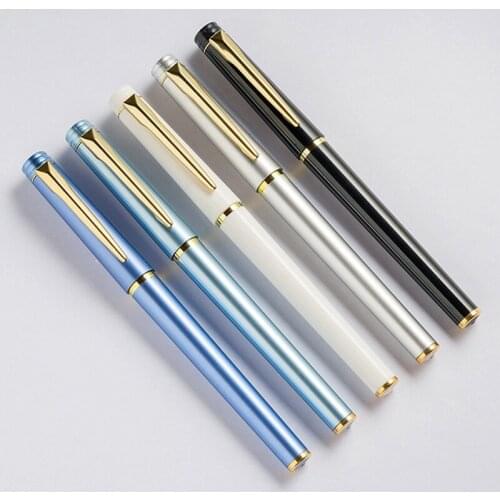 40pcs Fashion craft elegant gel pen writing comfortable 0.5 mm ink pen school office writing learning use