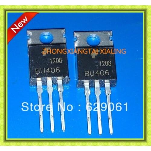 Free Shipping Transistor BU406 (TO-220)