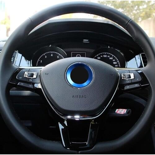 Car Steering Wheel Decoration Box Ring Case For Volkswagen VW Golf 6 7 Jetta MK5 MK6 Bora POLO CC Passat B5 B7 TIGUAN