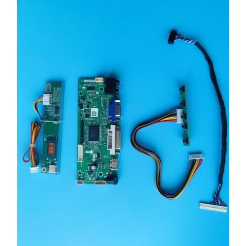 Kit for LP171WE2-TLA1/TLA2/TLA3/TLA4/TLA5/TLA6 DVI VGA M.NT68676 1680×1050 30pin LVDS Screen Controller board 17.1" LED LCD