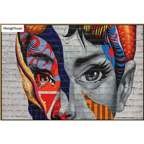 Fast delivery DIY 5D square/round diamond embroidery abstract woman diamond painting cross stitch mosaic home decoration mural