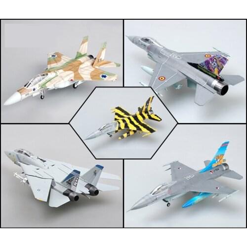 Trumpeter jun mo Model Modern American Air Force F14B Fighter F15C Foundry F16A Color Finished Decoration