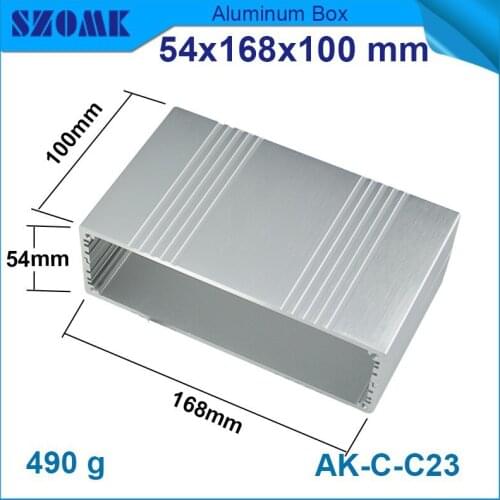 4 pcs/lot outdoor junction box aluminium housing 54(H)x168(W)x100(H)mm usb aluminum enclosure high quality LED Supply Box