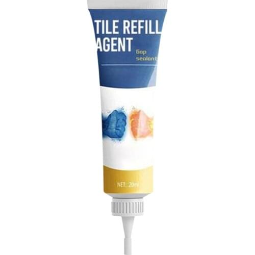 2021 NEW Ceramic Tile Grouting Repair Agent Tile Grout Squeeze Tube Tile Grout Restoring Agent Sealer 20ml 1 Pc Fast Repair