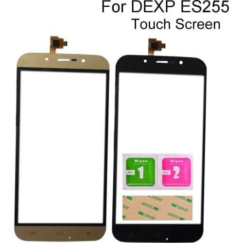 Touch Screen For DEXP Ixion ES255 Fire Touch Screen Digitizer Panel Sensor Touchpad 5.5'' Mobile Tools 3M Glue