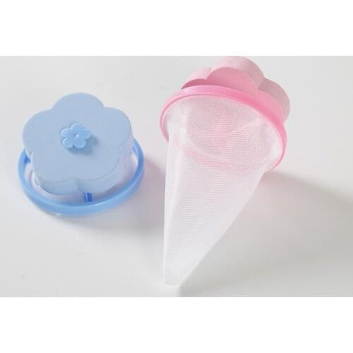 1 pcs Hair Fiber Catcher Filter Mesh Pouch Cleaning Balls Bag Washing Machine Filter Laundry Balls Discs