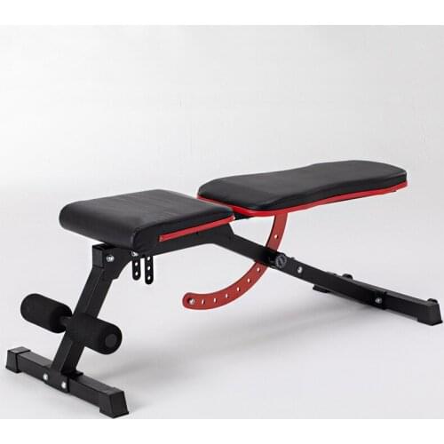 Finer Form 5-in-1 Adjustable Weight Bench-Foldable Multi-Purpose Bench for Full Body Workout Commercial Fitness Chair Bench