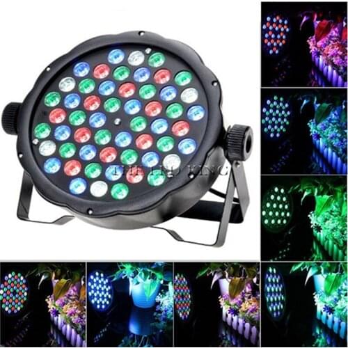 LED Par 54x3W RGBW LED Stage Light Par Light With DMX512 for disco DJ projector machine Party Decoration Stage Lighting