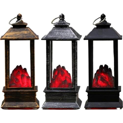 Halloween Skull Ornament Skeleton Candlestick Lamp LED Electronic Ghost Hand Candle Lamp Ghost Festival Decoration Props