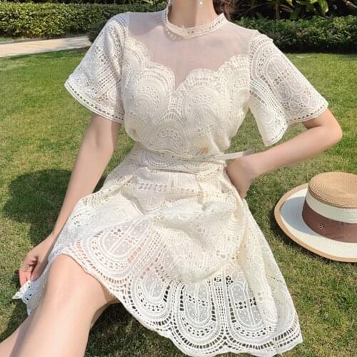 WAVSIYIER Summer Mini Dresses