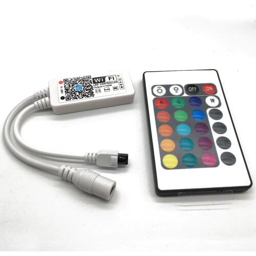 Wifi LED RGB RGBW Controler DC12V MIni Wifi RGB LED Controller for RGB LED Strip
