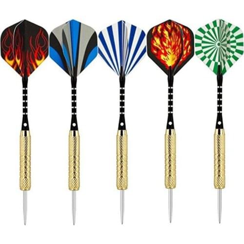 15pcs 18g Professional Steel Tip Darts Aluminum Shaft Hard Darts Metal Needle