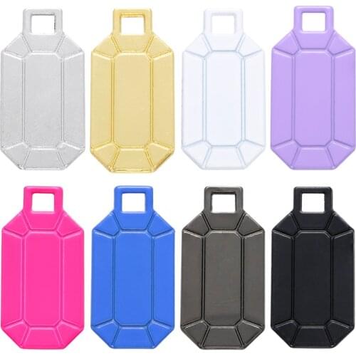 ZHUKOU 2021 NEW Gas Bottle Pendant Multicolor Earrings Pendant Accessories for DIY Jewelry Accessories Supply Wholesale VD346