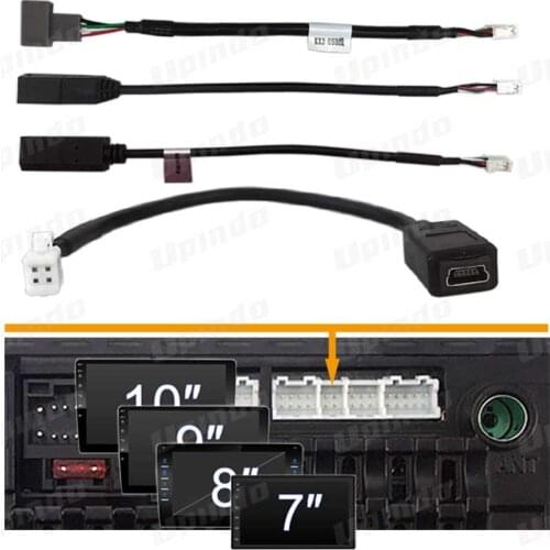 4pin Connector USB Cable for Car Android CD DVD Radio