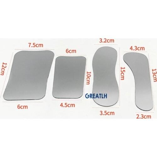 4pcs/SET Dental Photography Mirrors Autoclavable Reflector Stainless Steel Orthodontic Dentistry Instruments