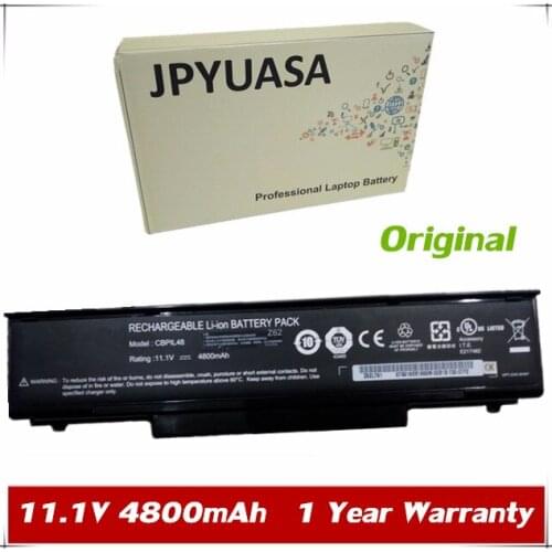 7XINbox 11.1V 4800mAh Original SQU-524 SQU-528 CBPIL48 Laptop Battery For Celxpert Z62H Series KW300 TW300 KW5600
