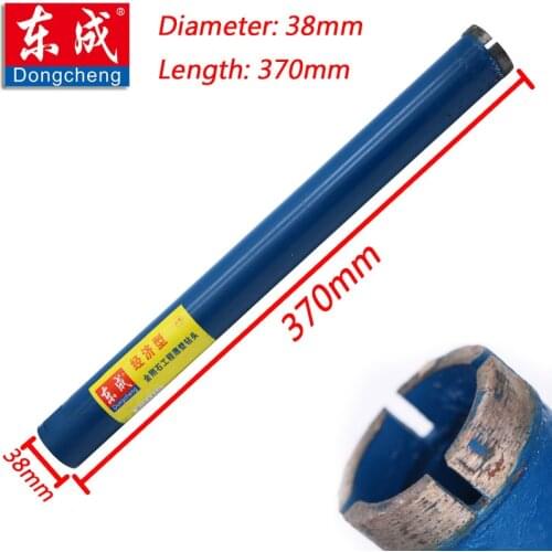 38 x 370mm Diamond Drill Bit With Water, Diameter: 38mm, Length: 370mm. Diamond Core Bit For Wall, Concrete, Bridge Drill Hole