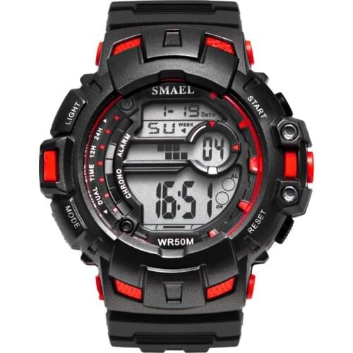 New Electronic Watch Digital Watches SMAEL Men S Shock Resistant Military Sport Diving Watches 50M Waterproof reloj hombre