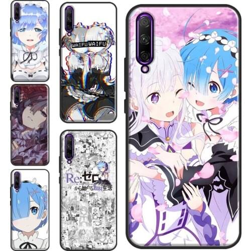 Re Zero Rem Case For Huawei Nova 5T 3 2 Y3 Y5 2017 Y6 Y7 2018 Y9 Prime 2019 Y7A Y6P Y5P 2020 Y9S Cover