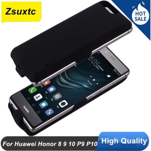 10000 Mah For Huawei Honor 8 9 10 P9 P10 Battery Case Power Bank Smart For Huawei Honor 8 9 10 P9 P10 Battery Charger Case