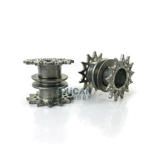 Henglong 1/16 Scale USA M26 Pershing RC Tank 3838 Metal Sprockets Spare Part TH00220