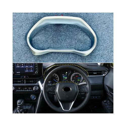 LHD Matte Dashboard Meter Frame Cover Trim For Toyota Harrier Venza 2020-2021