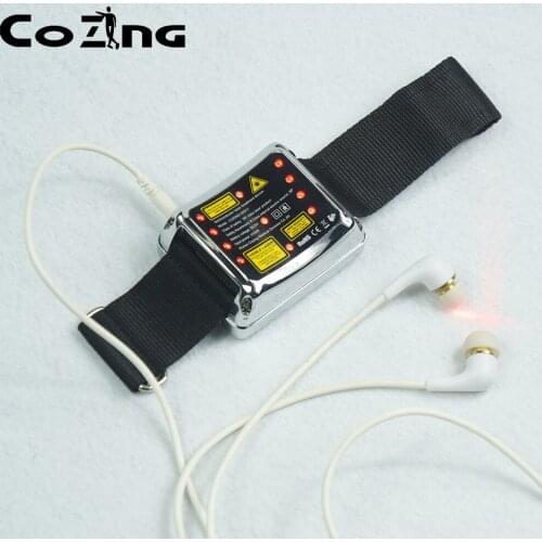 Low Level Laser Therapy Watch Otitis Media Tinnitus Earache Treatment Wrist Type Watch with Medical CE