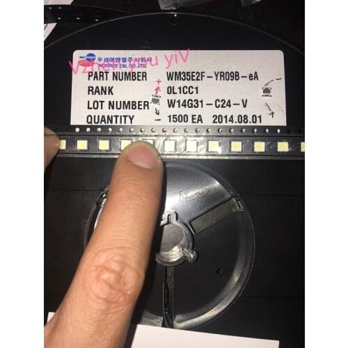 NEW AND ORIGIN FOR WOOREE LED Backlight 2W 6V 3535 150LM Cool white WM35E2F-YR09B-eA LCD Backlight for TV