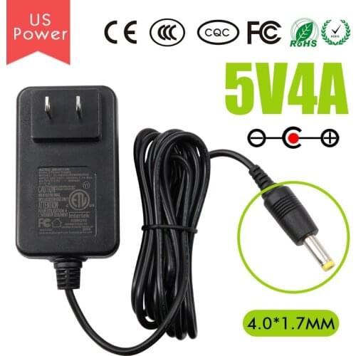 Orange Pi 5V/4A US Power Adapter for AC power into DC Suitable for Orange Pi 4/4B Boards