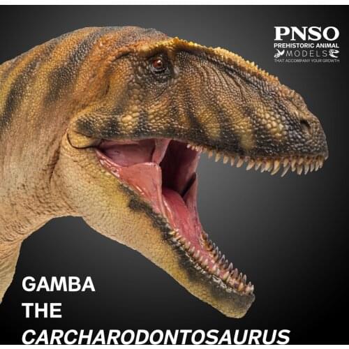 PNSO Prehistoric Dinosaur Models:50 Gamba The Carcharodontosaurus