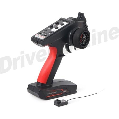 High Quality 4CH 2.4GHz RC Controller Digital Radio Remote Control Transimitter with Receiver for RC Car RC Boat SCX10 TRX4