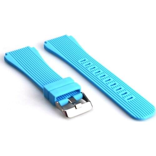 Silicone Wrist Band Strap for samsung Watch 46mm SM-R800 Smart watch Gear S3 Frontier Silicone Bracelet watchband