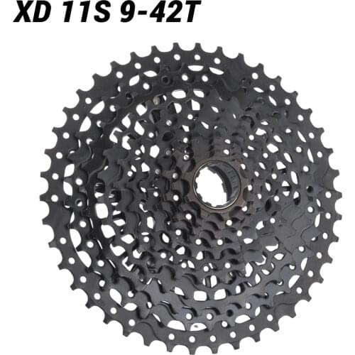 SONNENSCHEIN Mountain Bike Freewheel XD 11 Speed 9-42T 439g Ultralight Cassette Silver MTB Bicycle Flywheel for SRAM XD K7