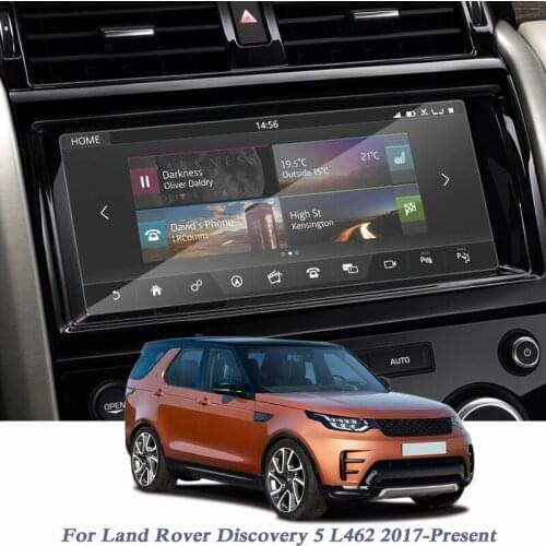 Car Styling GPS Navigation Glass Screen Film For Land Rover Discovery 5 L462 2017-Present Dashboard Display Film Auto Accessory