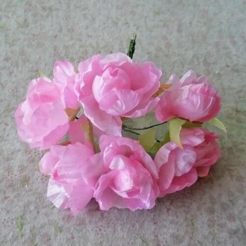 Wedding party / wreath for hair decoration&scrapbooking accessories,72 branches/pack,diy craft artificial Silk tulip flower