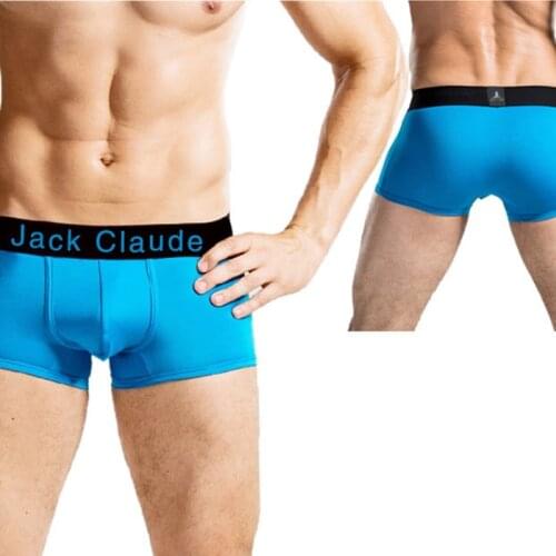 Mens Boxer Briefs Sexy Hot Sale Soft Underwear Ondergoed Shorts Comfortable Breathable Underpants Knickers