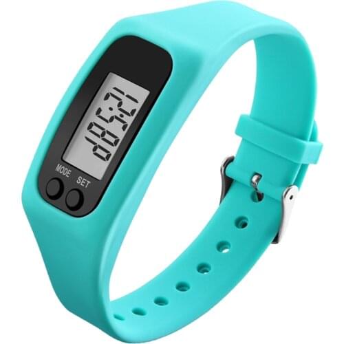 Smart Band Watch Pedometers Bracelet Wristband Digital LED Pedometer Distance Calorie Bracelet for Run Step Walking