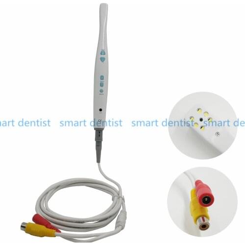High Quality Super Cam Intraoral Camera CF-986 With SD Card & 6 Highlight LEDS Without Screen Oral camera dental camera