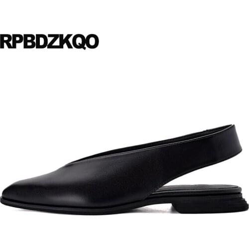 Summer Pointy Flats Designer Shoes China Latest Ladies Chinese Large Size Black Women Fashion Drop Shipping 2021 Pointed Toe