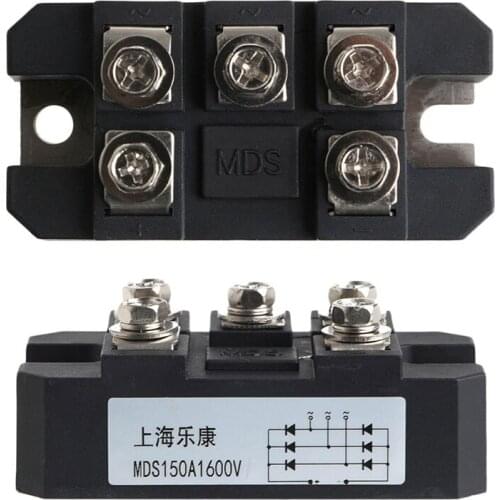 2021 New MDS 150A 1600V Three-phase Diode Rectifier Bridge Module Board MDS150A