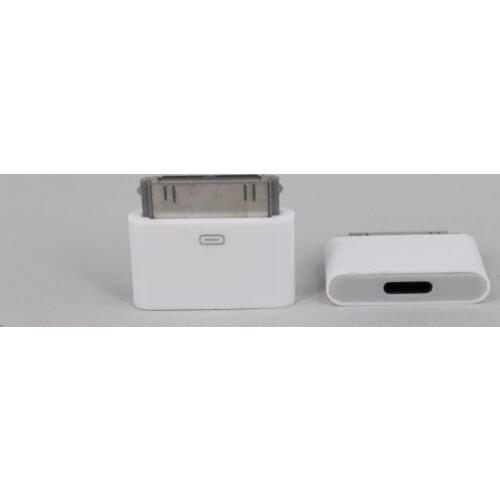 8 Pin Female to 30 Pin Male Adapter Connector for iPhone 4S for iPad 3 for iPod Touch 4