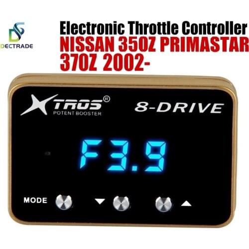 Dectrade Car Electronic Throttle Controller Racing Accelerator Potent Booster For Nissan 350Z 370Z Primastar 2002- Tuning Parts