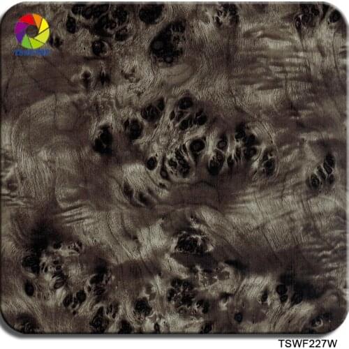 Free shipping Hydrographic water transfer printing film 0.5mX2m/10m TSWF227W wood grain aqua print film