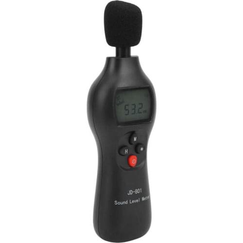 Decibel Meter Digital Noise Detector High Sensitivity Noise Detector LCD High-Resolution Sound Level Meterta Audio Device