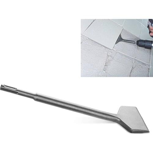 GTBL Sds Plus Shank 3-In Wide Electric Hammer Chisel Angled Heavy Duty Bent Tile Chisel