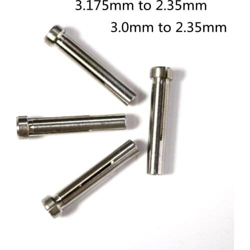 STRONG 210 Marathon Collect Sleeve Adapter Micromotor Handpiece Chuck Converter 3.175mm 3.0mm to 2.35mm Electric Drill Tool
