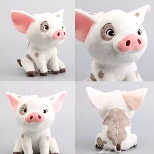 22cm Movie Moana Pet Pig Pua Stuffed Animals Cute Cartoon Plush Toy Dolls Soft