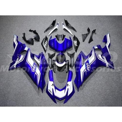New ABS Motorcycle Fairing Kits Fit For Yamaha YZF 600 R6 2017 2018 2019 2020 R6 17 18 19 20 Bodywork Set Custom Blue White