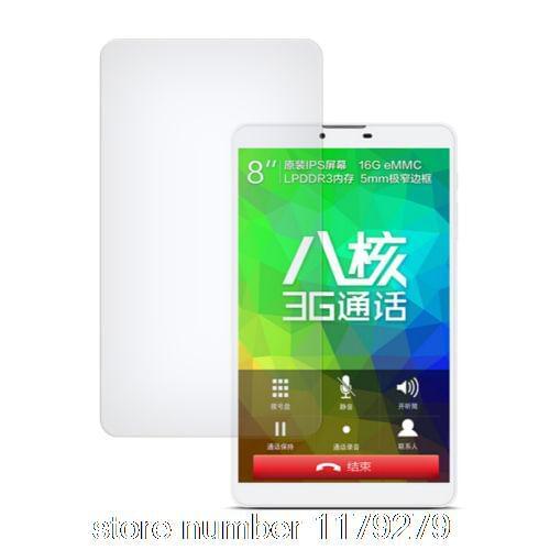 Clear Screen guard film 2PCS/lot Screen Protector for 8' Teclast P80 3g