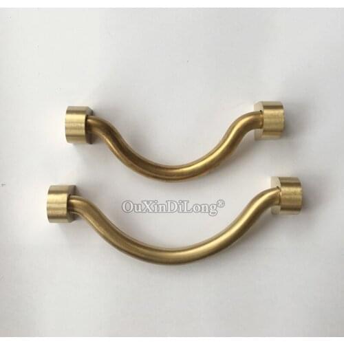 Retro Vintage 10PCS European Antique Brass Kitchen Furniture Handles Cupboard Wardrobe Drawer Cabinet Pulls Handles & Knobs